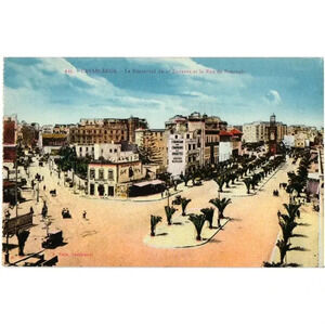 333. Casablanca. Le Boulevard De 4 Zouaves Et La Rue De Foucault Postcard